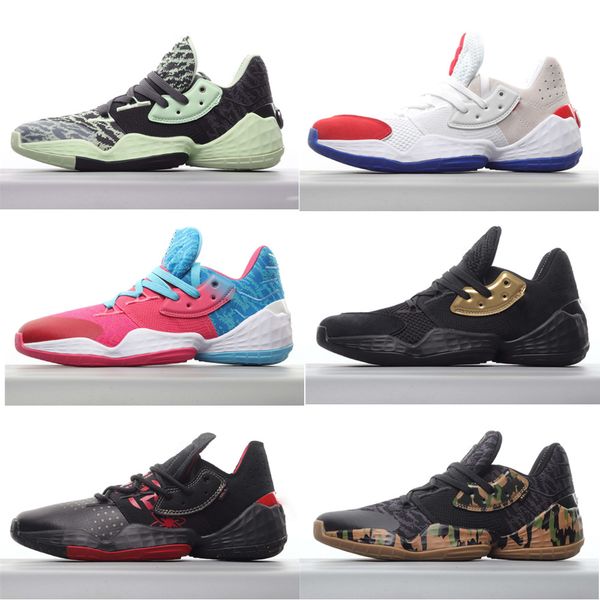 

comfortable mens jams harden vol. 4 4s iv mvp bhm black boys basketball shoes outdoor sports training sneakers