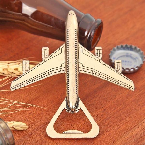 

airplane shaped beer bottle opener 100% brand-new excellent stainless steelgift box for party decor wedding kitc bbyicg