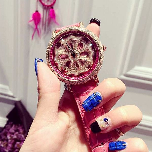 

mashali watch female watch full of stars full of drilling roro star to run belt strap women watch, Slivery;brown