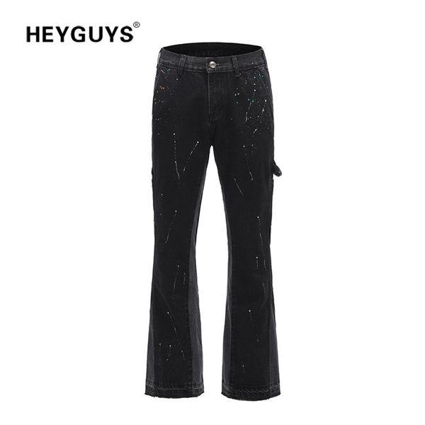 

heyguys fashon fitness long pants men casual sweatpants baggy jogger trousers fashion fitted bottoms streetwear hiphop lj201217, Black