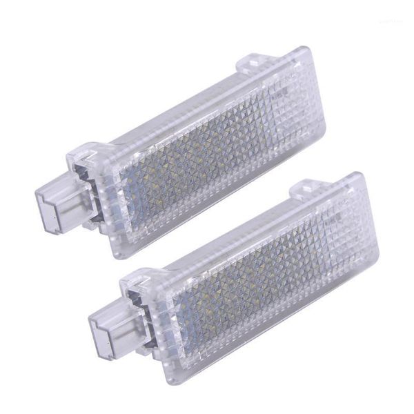 

beler 2pcs led car interior footwell boot step entry light lighting fit for ander 1998-2003 2004 2005 20061