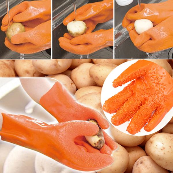 

factoryip42fish 1 peel pair peeling vegetable potato scale gloves kitchen tools