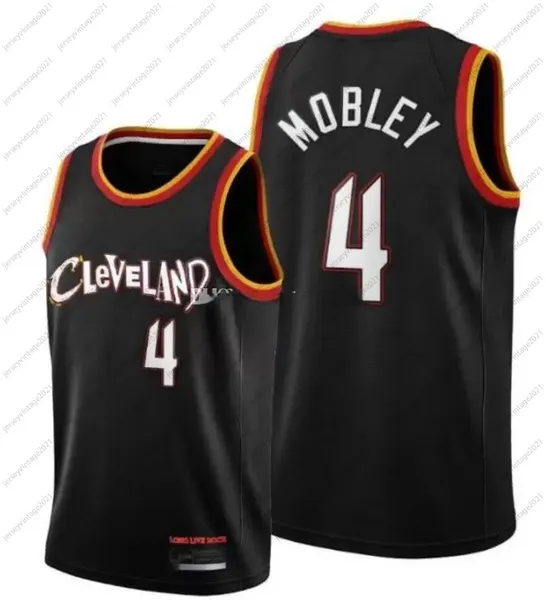 

2022 basketball jerseys 2 cade cunningham 1 jackson 2021 4 evan mobley sexton short men 1118, Black;red