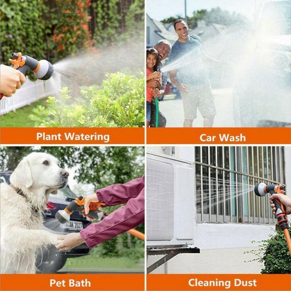 

multifunctional garden water gun household car wash water gun washing yard sprayer pipe tube nozzle sprinkle tools1