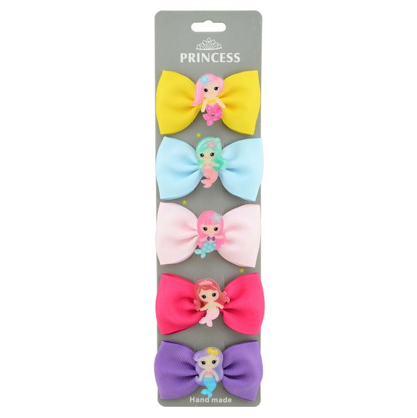 

cute baby cartoon bow hairpin girls colorful hair clips hairpins barrettes kids girl hair accessories gift, Slivery;white