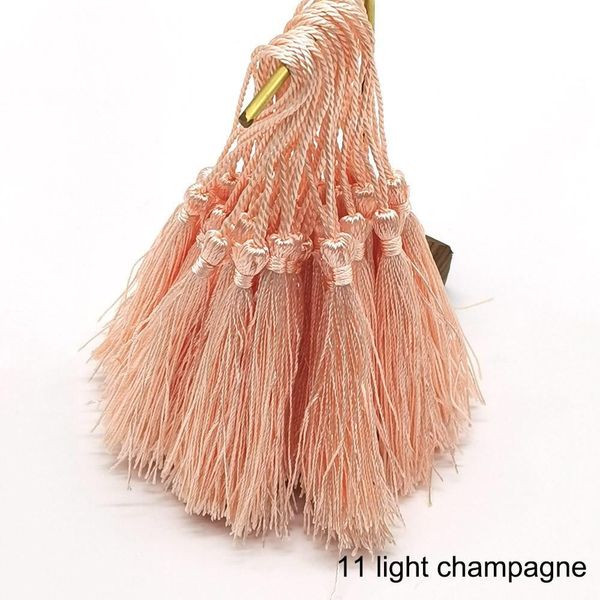 

32pcs pack mixed color 7cm hanging rope silk tassels fringe sewing bang tassel trim key tassels for diy embellish curtain access h jllgco