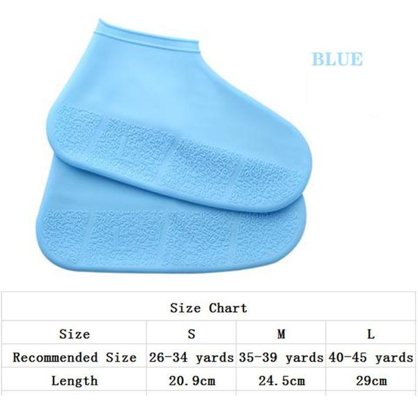 

jxsallplq waterproof shoe cover sile rain shoes reusable non-slip thickening rain boots outdoor fishing sh bbydui