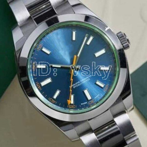 

automatic 2813 mechanical watch men big magnifier stainless steel solid clasp president mens watches male wristwatches movement watches, Slivery;brown