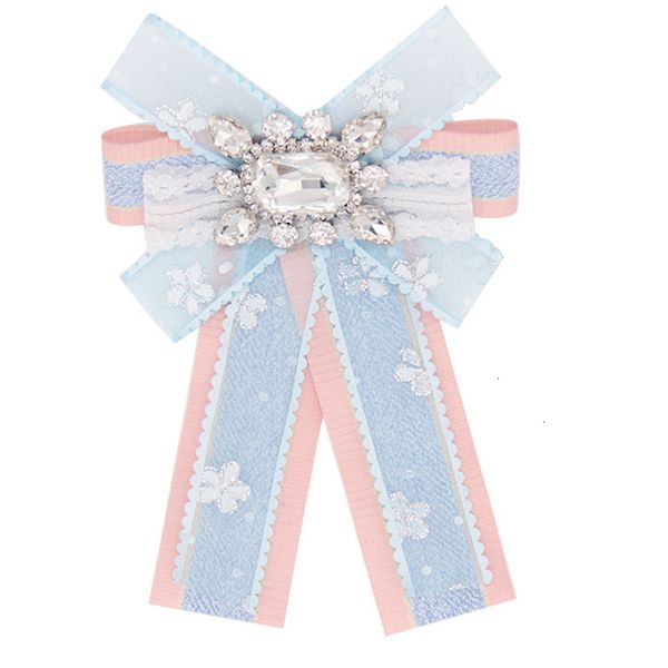 

vintage women style bow ladies tie for red black white pink blue colors accessories brooch, Black;gray