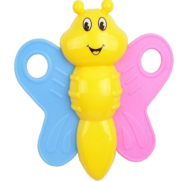 

оптом красочные бабочка две крылья с отверстиями младенца силиконе