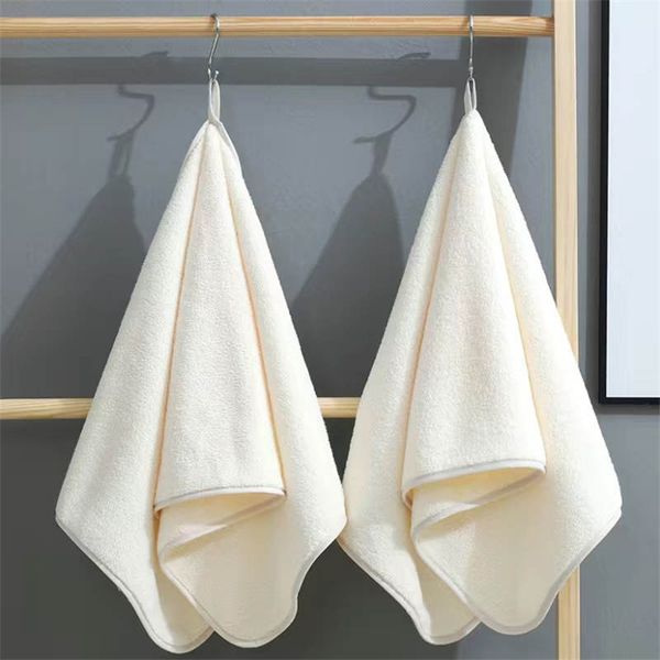 

new towels for adults are more absorbent than coral fleece plain simple dry hair face washing face towel shower bath towels