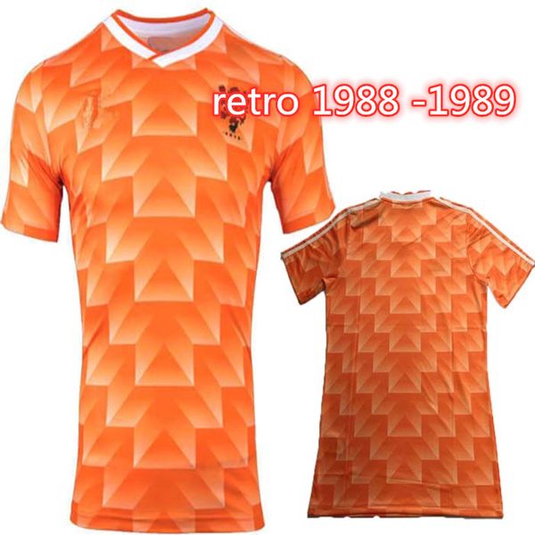 

retro soccer jersey netherlands rijkaard overmars van basten 1988 1989 robben retro football shirts bergkamp gullit davids, Black;yellow