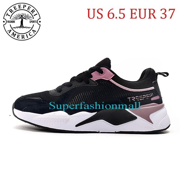

2021 treeperi fashion chunky 2.0 soft sole running shoes black purple us 6.5 eur 37 for women trainers