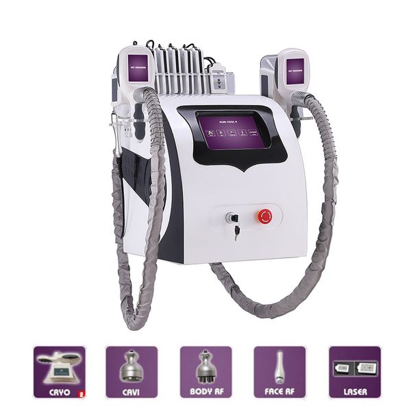 

cryolipolysis cryo fat ing machine 40k cavitation rf lipo laser fat reduction weight loss body sculpting slimming machine