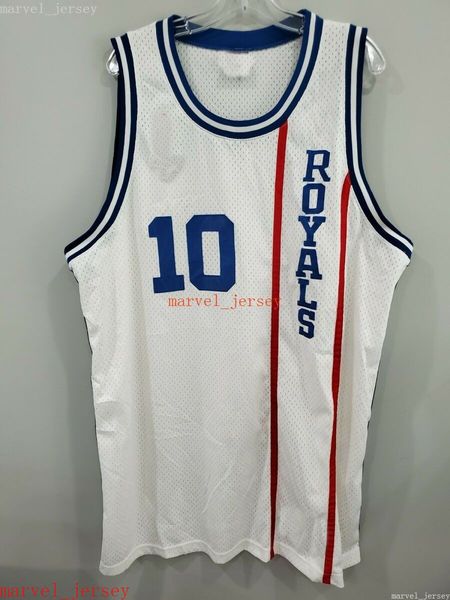 100% сшитые Royals Mike Bibby10 Robback Swingman Jersey Men XS-6XL Roombacks Баскетбол Майки Дешевые Женщины Молодежь