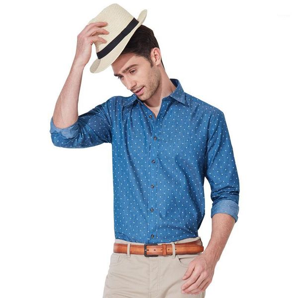 

2020 spring and autumn fashion men shirt floral printed men casual shirts with long sleeve classic male dress shirt1, White;black