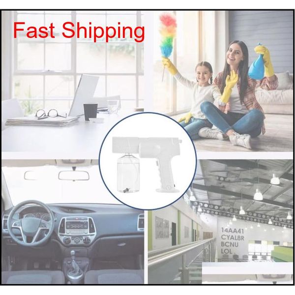 

chargeable blue ray nanometer handhold sterilizer spary gun nano mist air purifies sprayer water qyllnt wphome