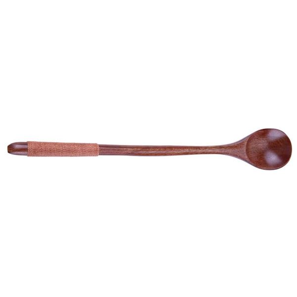 

wooden spoon soup teaspoon solid wood porridge spoon honey coffee creative japanese style green tableware for kicthen h bbygyi