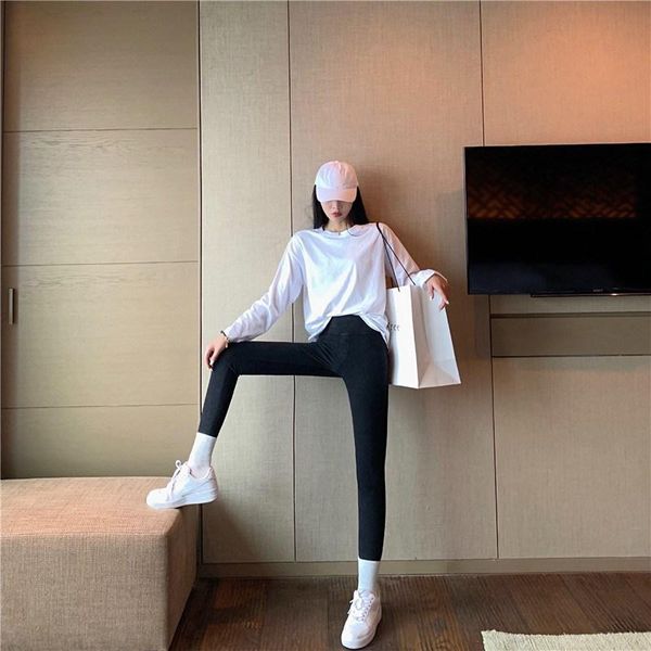 

women's jeans 2021 high waist tummy hips leggings stretch women, Blue