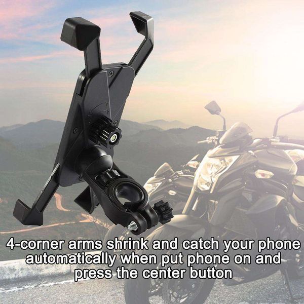 

samsung iphone motorcycle handle bicycle bracket gps mobile phone holder h9n7