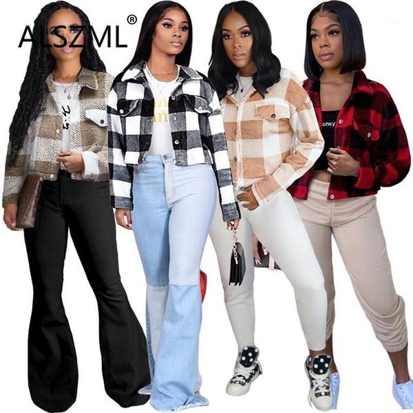 

young party lady fashion deep v neck long sleeve pockets special design women coat high street chic lady fashion, Black;brown