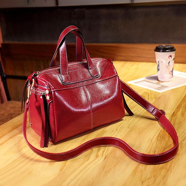 

genuine of crossbody women women's handbags shoulder messenger bags female brand leather purse new t48