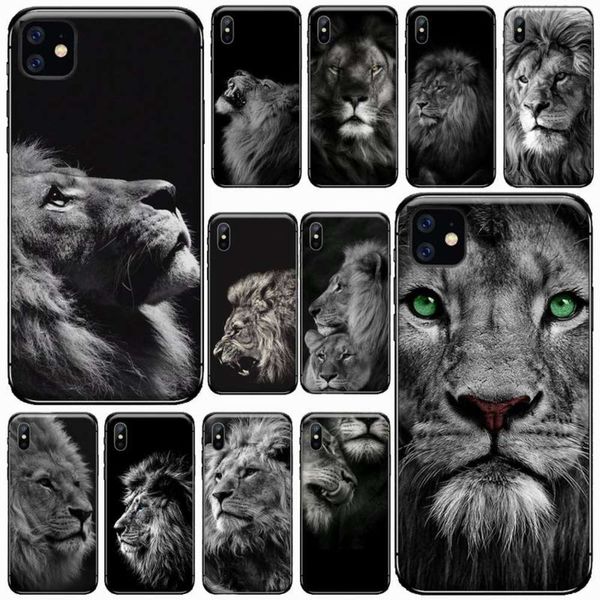 

3animal lion case vip samsung 11 12 pro xs max s 10 20 a50 8 7 6 6s plus x 5s se 2020 xr mini fecf1