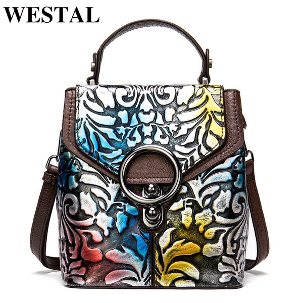 

westal handmade embossing luxury handbags women bags designer shoulder bags for women handbags crossbody messenger bags leather