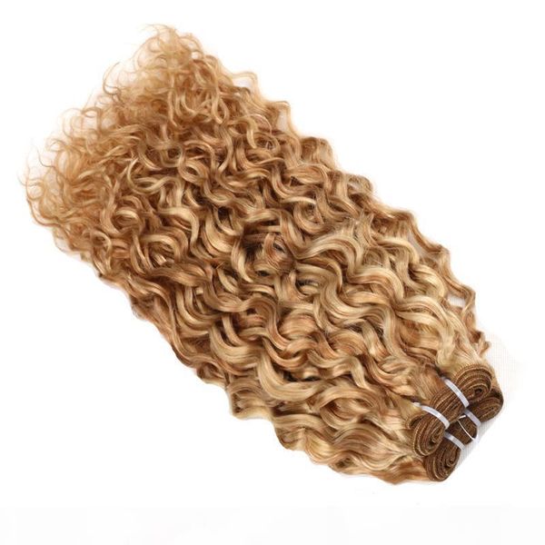 

brazilian hair water wave 27 613 two tone human hair extensions weave bundles 1 pc remy brazilian hair weave bundles, Black