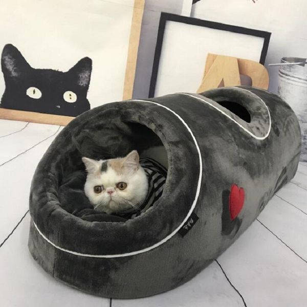 

cat beds & furniture 2021 est nest winter warm litter bed pet sleeping bag