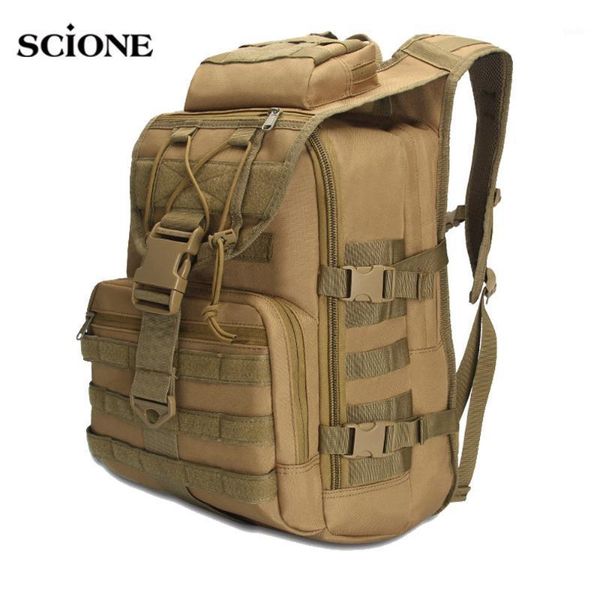

tactical backpack men rucksack oxford army bag camping hiking fishing hunting bags camo outdoor sports sack xa992wa1