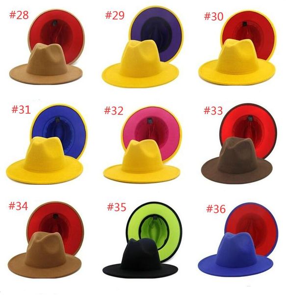 

panama cap jazz formal hat lady feam fedora hats мода лоскутное покрытие широкие brim caps unisex trilby chapeau для мужчин женщины top hats, Blue;gray