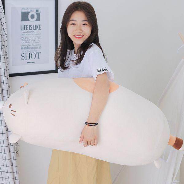 

2020 plush animals fluffy doll super soft cat pink pig pillow cute hamster girl birthday valentine gift