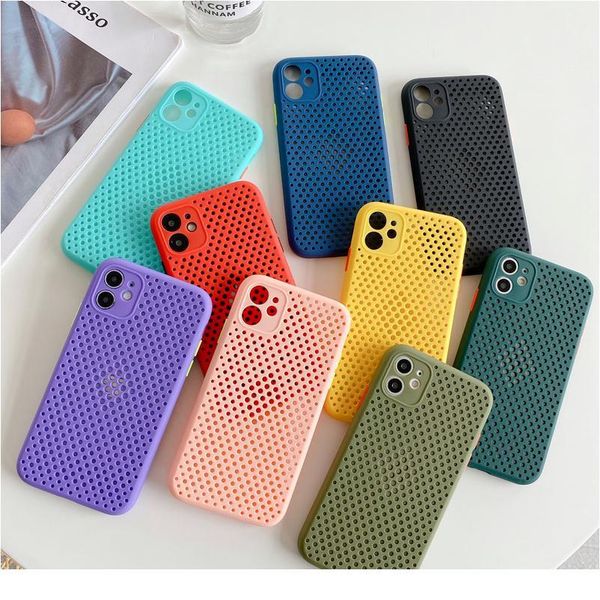 

breathable mesh 11 pro max soft sile candy color phone case for iphone x xr xs max 7 8 6 bbyvuo