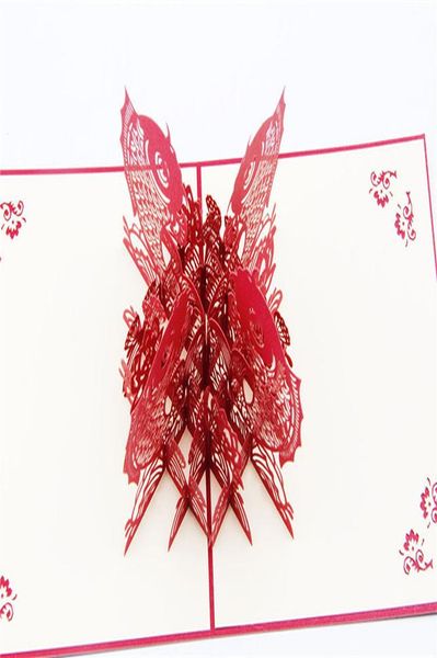 

3d laser cut handmade chinese new year traditional lucky fish paper invitation greeting card postcard business creative souvenir wmtwin
