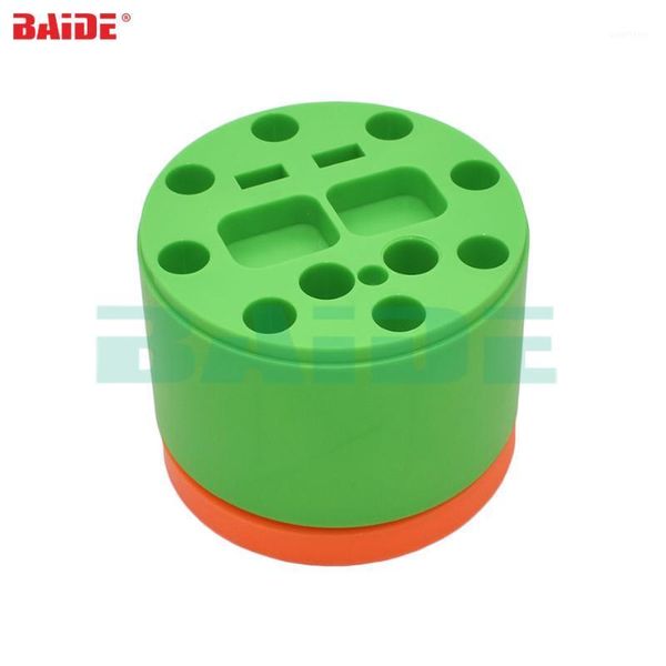 

69mm x 61mm magnetic storage box for mobile phone maintenance tool rotary screwdriver / graver / tweezers rack holder1