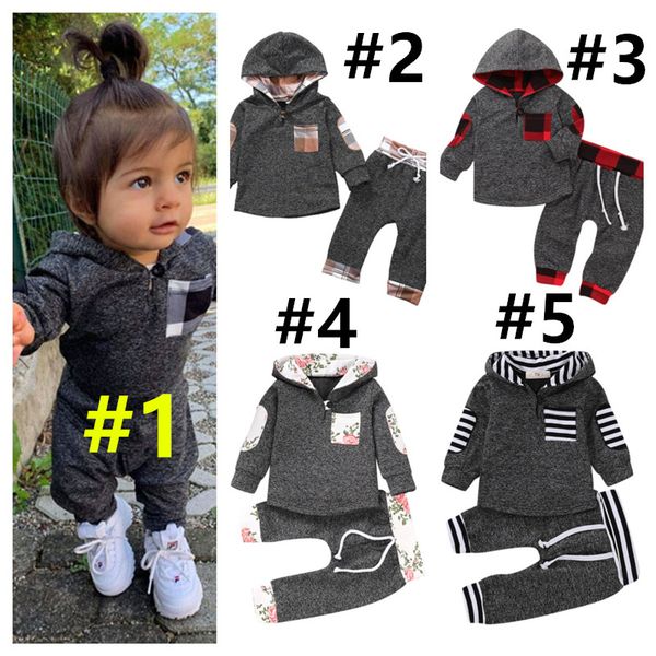 

детский трексуит baby boys girls осень зима длинные рукава с капюшоном с капюшоном с капюшоном с капюшоном с капюшоном с капюшоном с капюшон, White