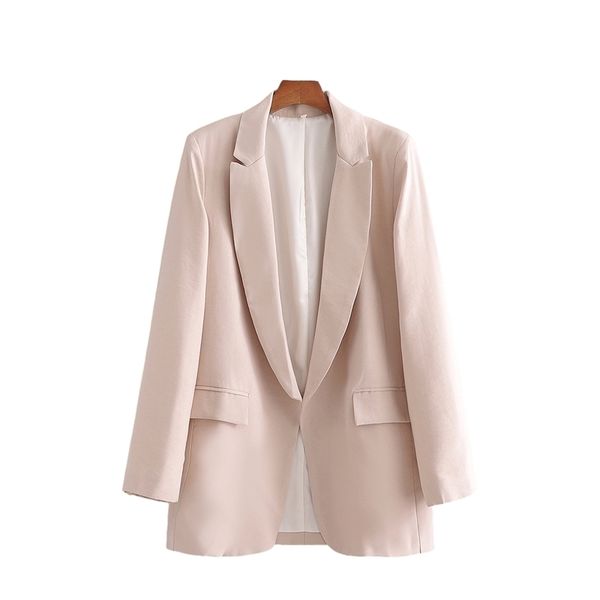 

2021 new elegant women's solid beige sleeve full fashion ladies blazer women cardigan girls fancy suits 41zx, White;black
