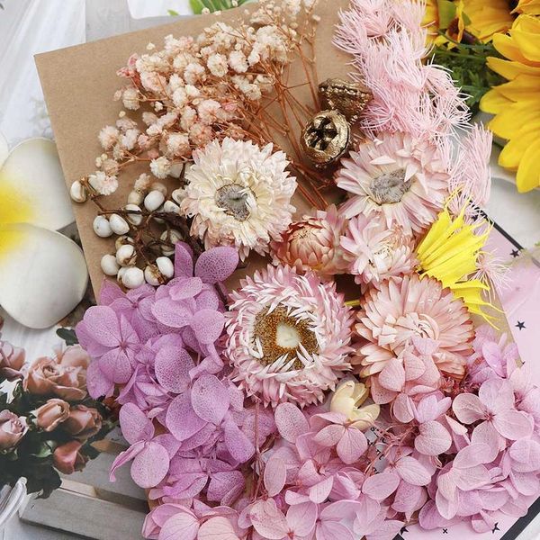 

pendant necklace jewelry making craft diy accessories dry plants aromatherapy candle resin 1box dried flower materia bbyxhx