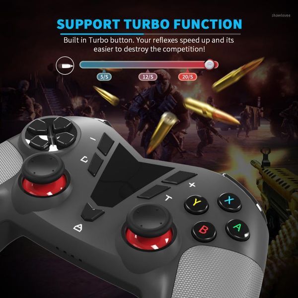 

nfc sensing six-axis gyroscope high sensitivity 3d joystick gamepad for switch ns pro/switch lite/pc d/x inout1