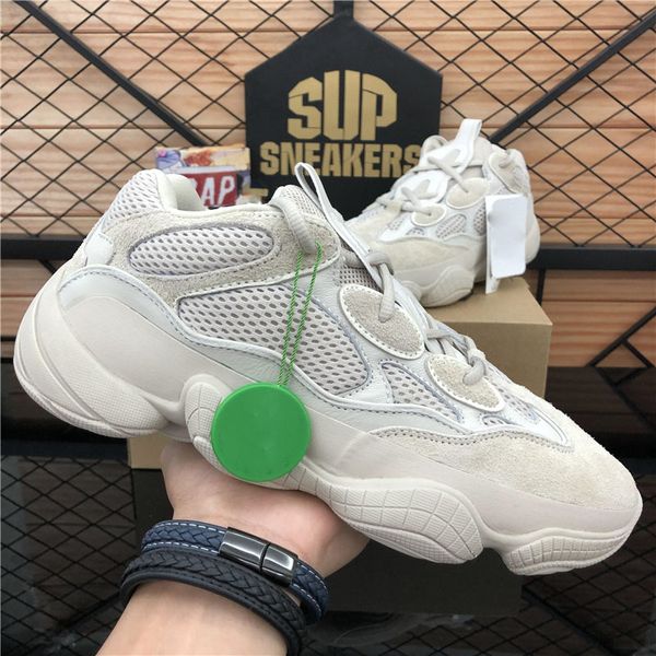 

wholesale new men women 500 mesh running shoes desert rat stone soft vision bone white blush ourtdoor trainer platform sports trainers desig
