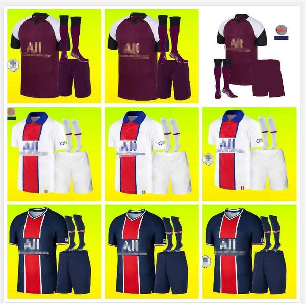 

maillots de football men kids kits 20 21 neymar jr soccer jersey 2020 mbappe icardi shirt maillot de foot hommes enfants kit uniform germain, Black