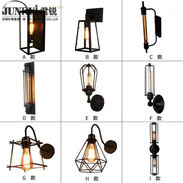 

wall lamp loft industrial adjustable long swing arm fixture vintage edison bulb wandlamp lamparas de pared lights lampen sconce1