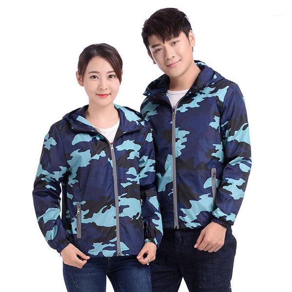

camouflage coat & jacket women 2020 spring autumn thin windbreaker outerwear couple sportswear clothing large size hooded coats1, Black;brown
