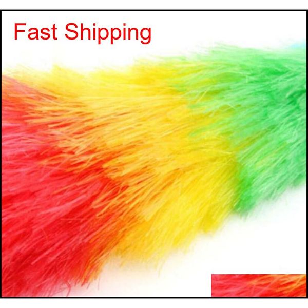 

microfiber dust multicolor feather duster anti static with long handle feather brush car cleaner househol qylvcw lyqlove
