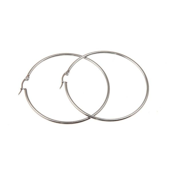 

fashion statement gold plating big 316l stainless steel dainty hoop earrings for women lady girl jewelry gifts, Golden;silver