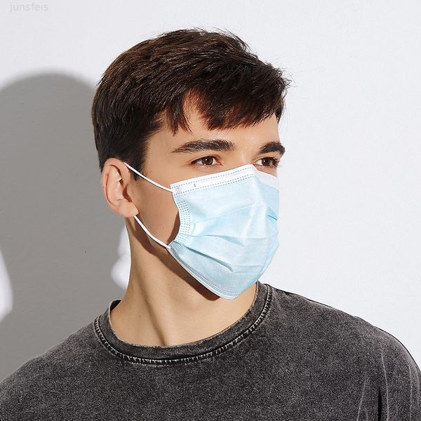 

mouth ship omc anti dust earloop face masks protective civil disposable non-woven facemasks with ce