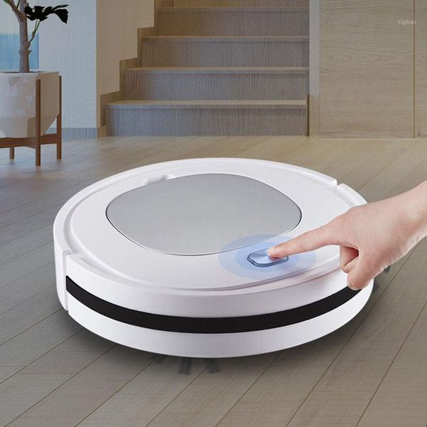 

robot vacuum cleaners 2021 usb charging cleaner home smart silent fully automatic lazy mopping three-in-one ultra-thin cleaner1