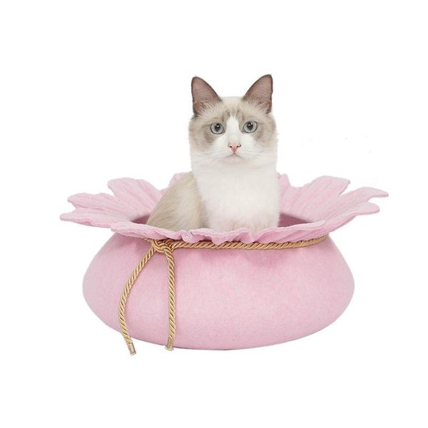 

cat beds & furniture house dog pet mats small sleeping warm nest cotton