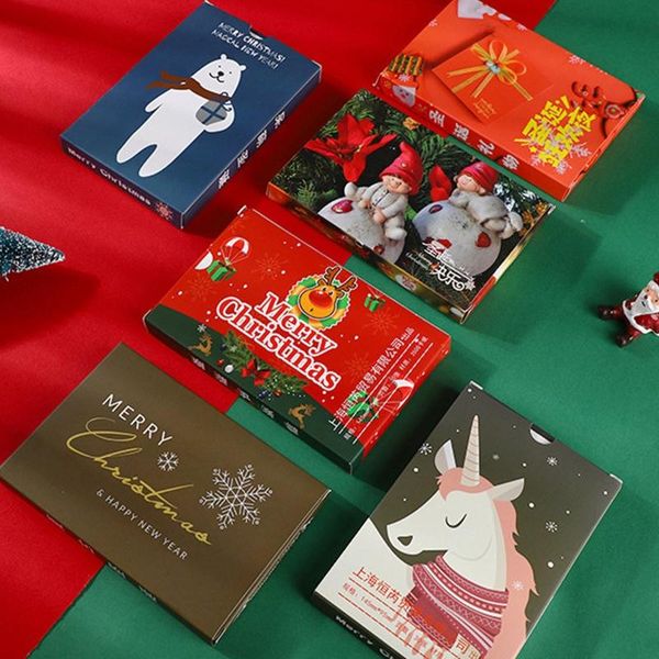 

christmas 3d stereo greeting card ar virtual imaging technology creative gifts